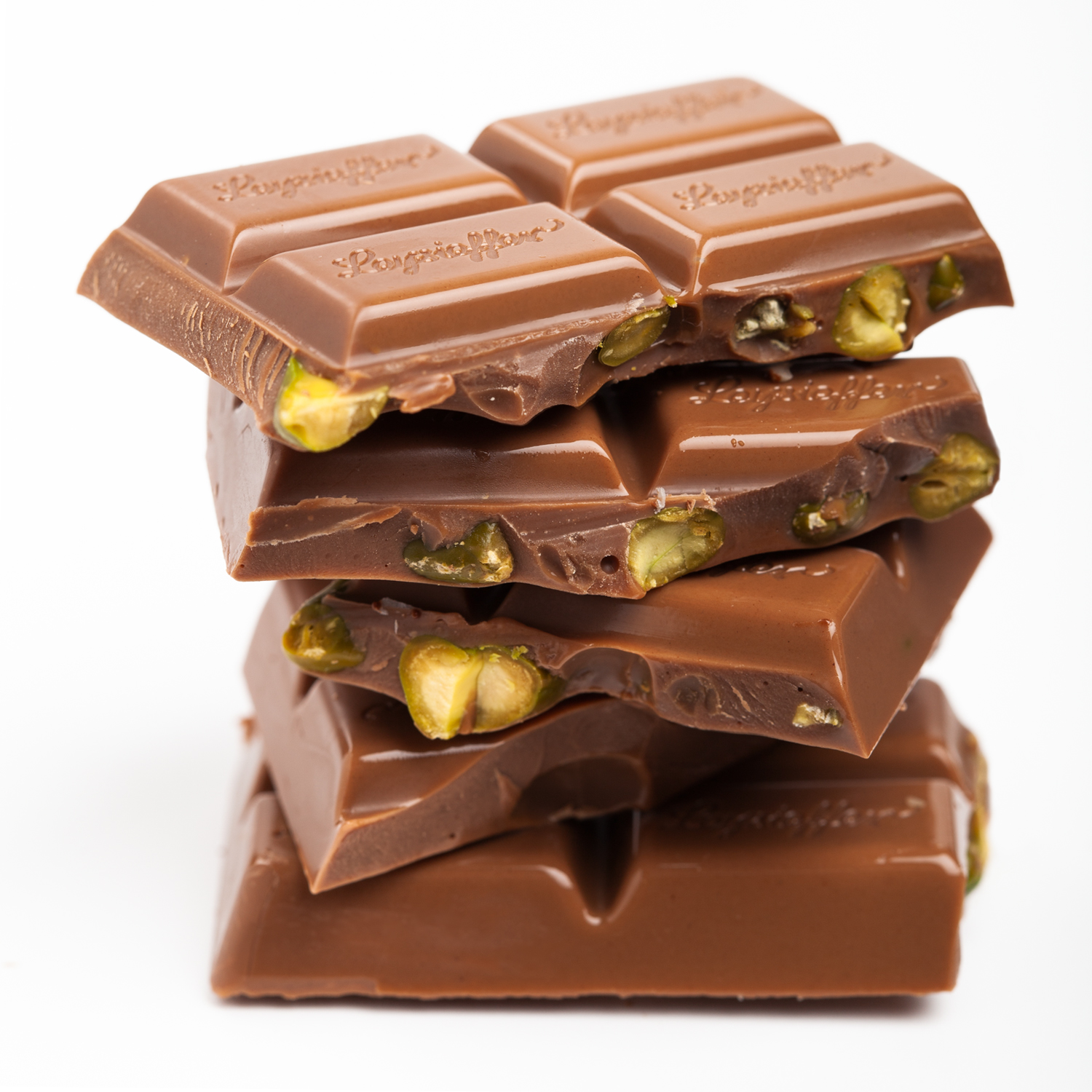 Milk Chocolate with roasted Pistachios