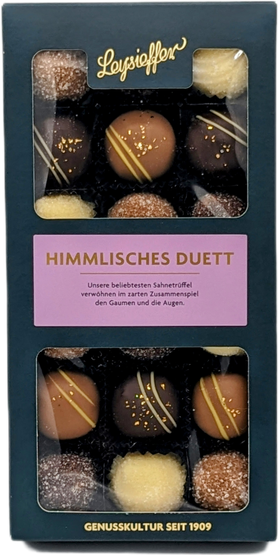 Assortment of Himmlische and Cream Truffles with Marc de Champagne