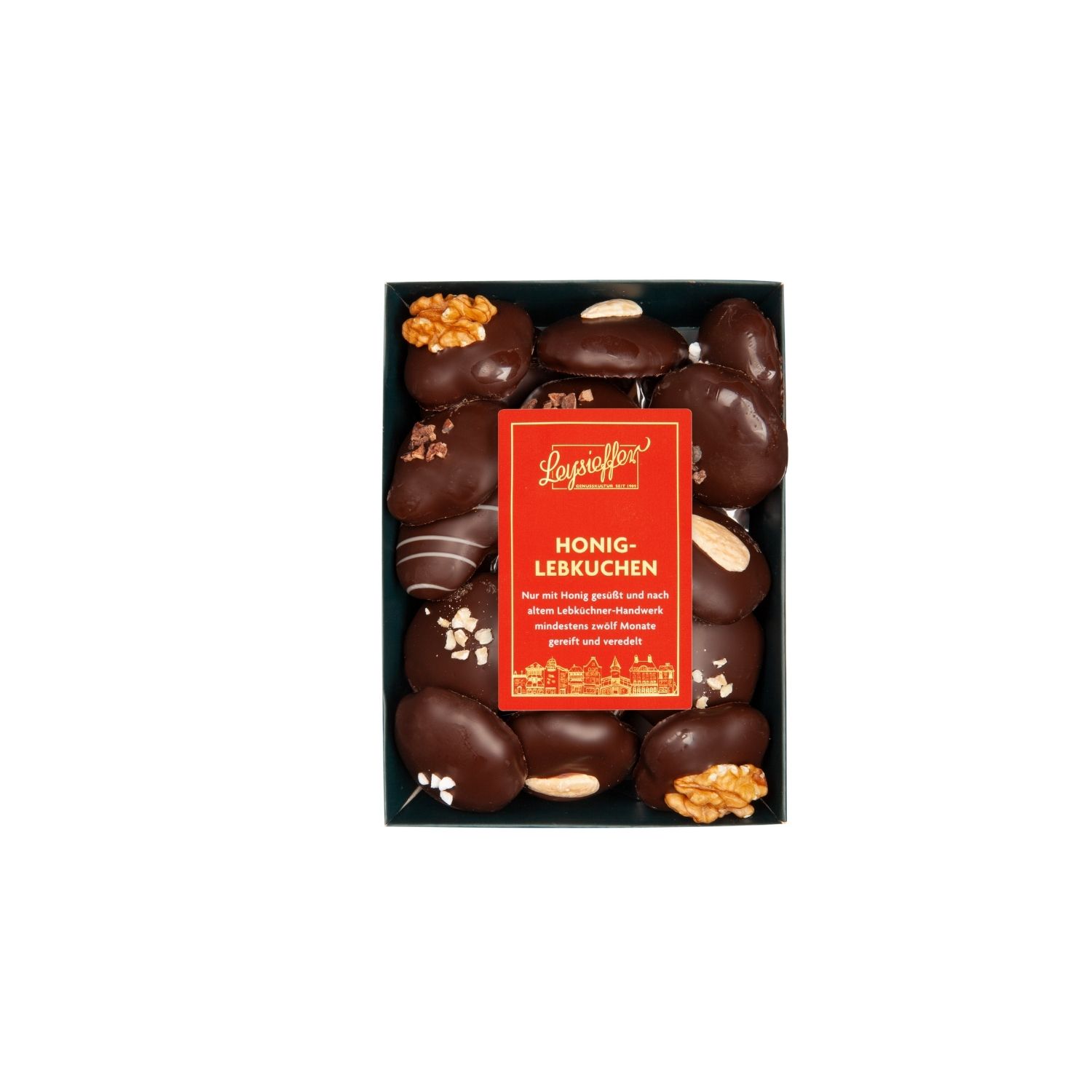 Honey Gingerbread - Semi-Sweet Chocolate (with Alcohol)