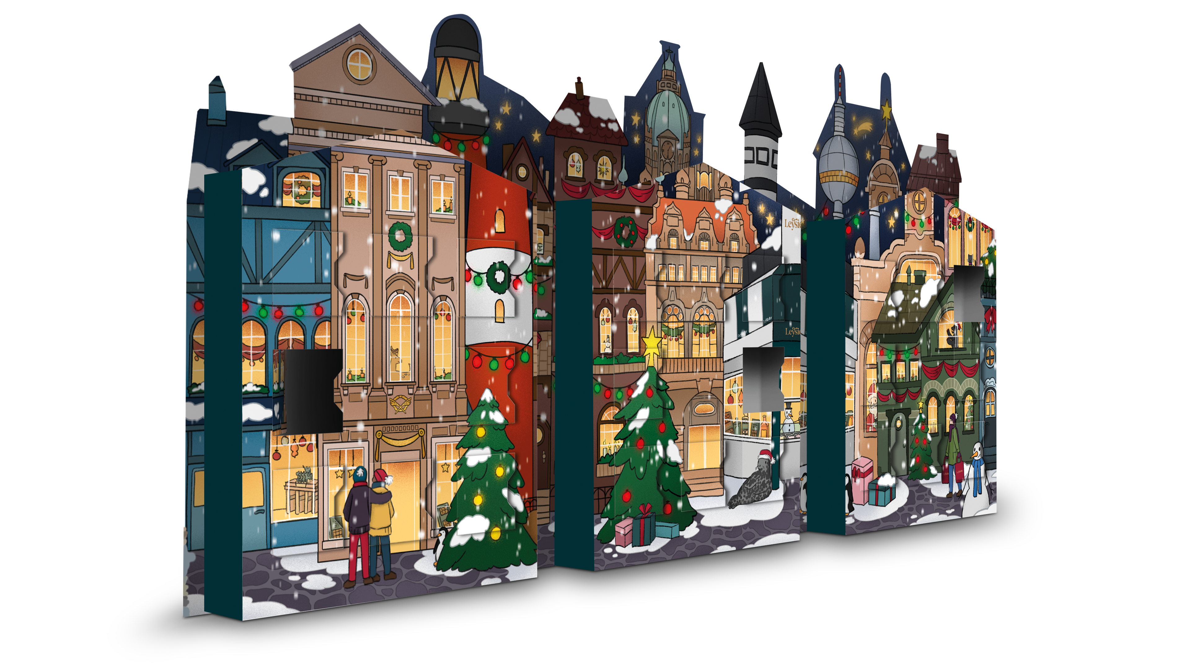 Adventskalender Stadt (ohne Alkohol)